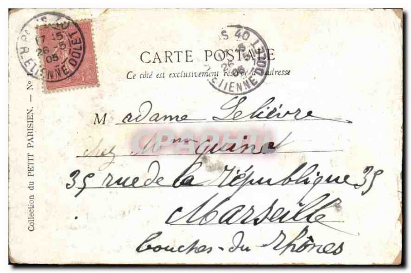 Postcard Old Paris Pont Alexandre III