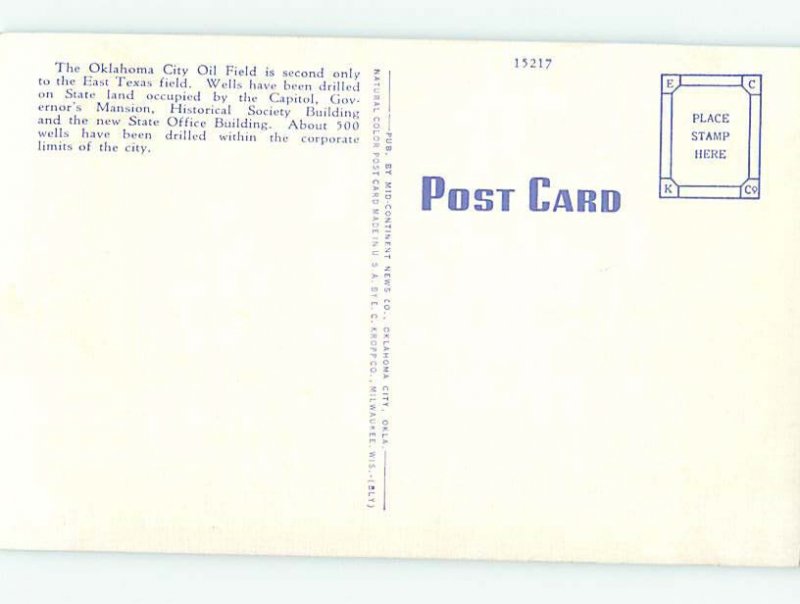 Pre-Chrome OIL SCENE Oklahoma City OK AG2163