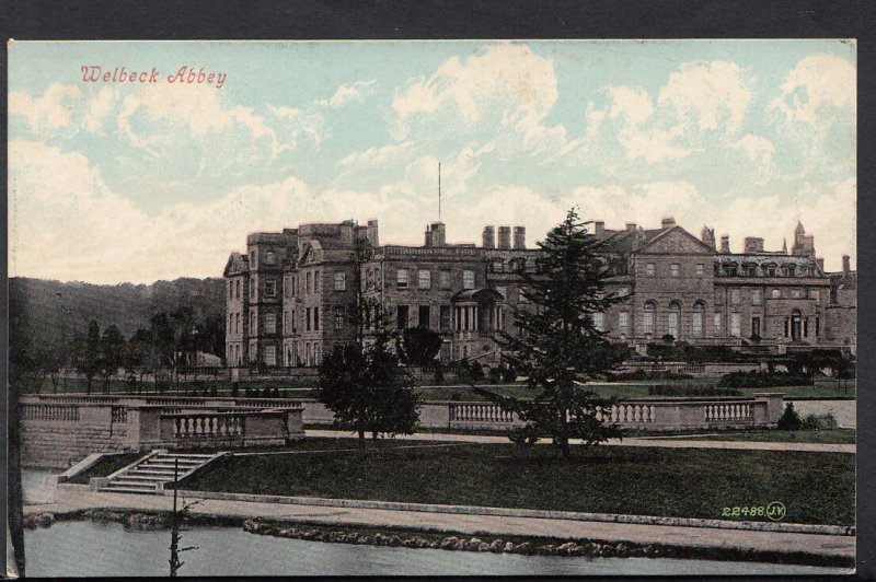 Nottinghamshire Postcard - Welbeck Abbey    RS3424