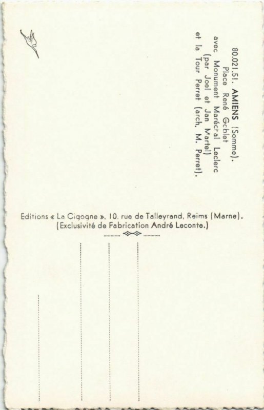 CPA AMIENS Place René Goblet (808481)