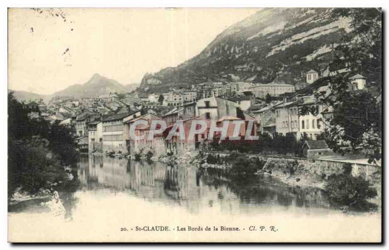 Saint Claude - The Banks of the Biel - Old Postcard