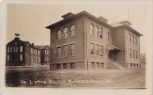 No 1 Rose School East Harrisburg Pennsylvania 1910 Real Photo