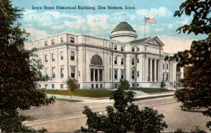 Iowa Des Moines Iowa State Historical Building 1917 Curteich