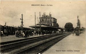 CPA AK SERQUIGNY - La Gare (297309)