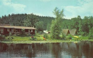 CLEARWATER, BC Canada  DUTCH LAKE RESORT~Howie Mjolsness ROADSIDE Motel Postcard