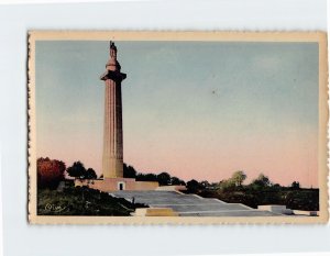 Postcard Montfaucon American Monument Montfaucon-d'Argonne France