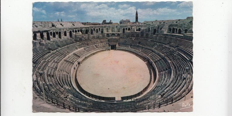 BF28615 nimes gard les arenes   france  front/back image