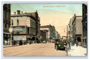 1910s Summit Street Toledo Ohio Postcard P133E