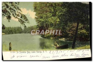 Postcard Old In Paradise Bay Lake George