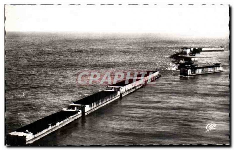 Arromanches les Bains - Port of Liberation - Old Postcard