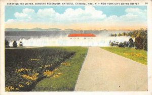 Aerating the Water Ashokan Reservoir