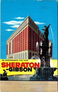 Postcard HOTEL SCENE Cincinnati Ohio OH AN6360