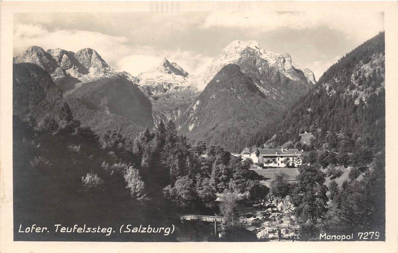 B20222 Lofer Teufelssteg salzburg austria