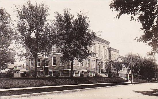 Minnesota Fergus Falls High School Real Photo