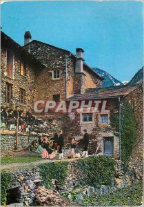 'Postcard Modern Vall d''Andorra Santa Anna Esbart The Escalde Engordany'