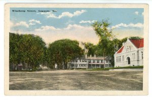 ME - Augusta. Winthrop Street 