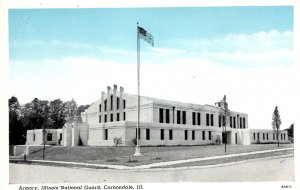 Carbondale, Illinois - The Armory of the National Guard - c1925