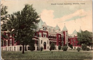 Tinted Postcard Mount Carmel Academy in Wichita, Kansas~135714