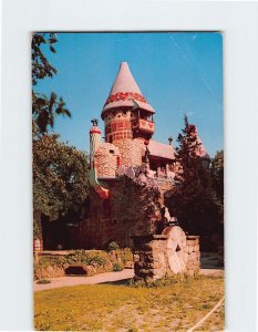 Postcard Unique Gingerbread Castle At Hamburg New Jersey USA