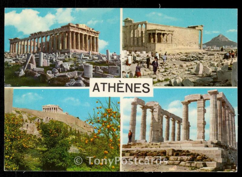 ATHENS - VIEW OF ACROPOLIS