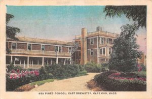 Cape Cod Massachusetts Sea Pines School, East Brewster, Vintage Postcard U12392