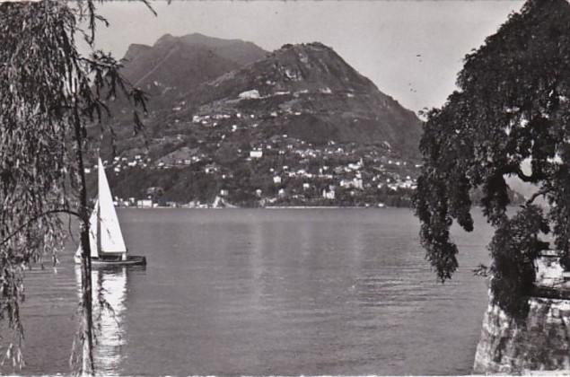 Switzerland Lugano Monte Bre 1957 Photo