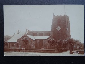 Lancashire RADCLIFFE Parish Church of St Mary c1912 RP Postcard by Gledhill