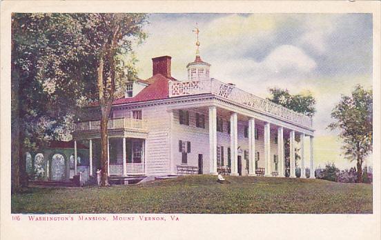 Washington's Mansion Mount Vernon Virginia