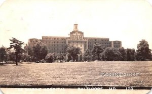 The Marine Hospital in Baltimore, Maryland