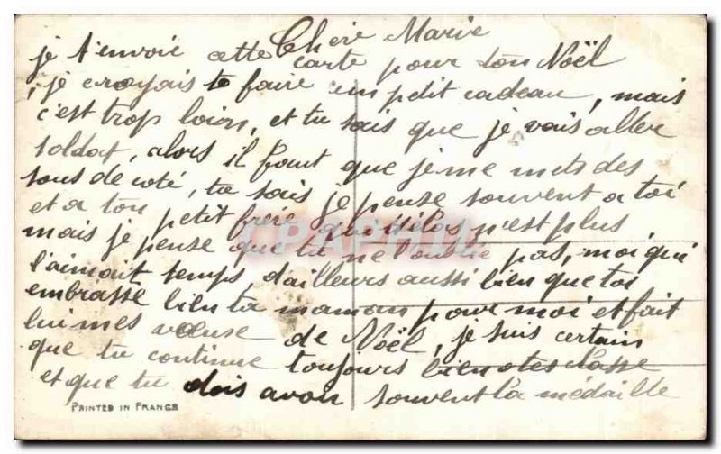 Postcard Fancy Old Man