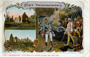 [ Hulett - Local ] US NY Fort Ticonderoga - Captured By Ethan Allen 1775