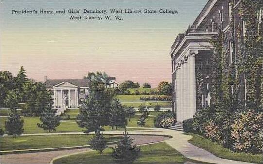 West Virginia West Liberty Presidents Home Girls Dormitory West Liberty State...