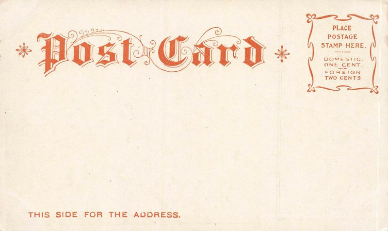 The Auditorioum, Ocean Grove, N.J., Early Postcard, Unused, Arthur Livingston