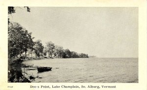 VT - South Alburg. Lake Champlain, Deo's Point