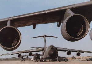C-5A Galaxy Military Aircraft Plane Postcard