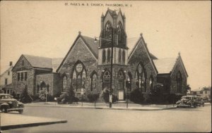 Paulsboro New Jersey NJ St Paul's Methodist Episcopal Church Vintage Postcard