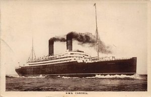 RMS Caronia Cunard Line Ship 1922 