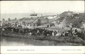 Shipwreck Ship - Mablethorpe UK c1910 Postcard