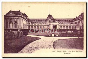 Old Postcard Trouville Queen of Beaches and Casino