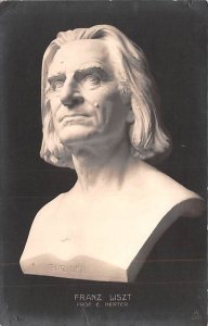 Franz von Liszt real photo Writing on back 