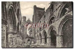 Old Postcard Interior Dunkeld Cathedral