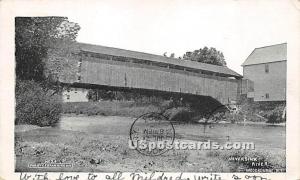 Covered Bridge Woodbourne NY 1903