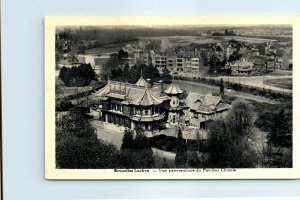 M-26846 Panoramic view of the Chinese Pavilion Laeken Brussels Belgium