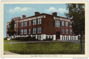 East Ward School, Pembroke, Ontario, Canada, 1910-1920s