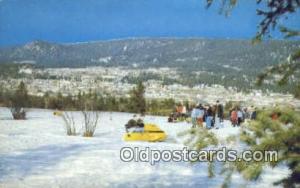 Ski Dooing Ski, Skiing Postcard Post Card Old Vintage Antique  Ski Dooing