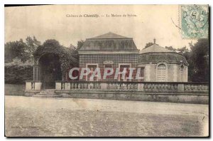 Postcard Old House Chateau Chantilly Sylvie