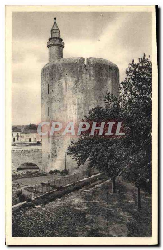 Postcard Old Aigues Mortes Tour de Constance