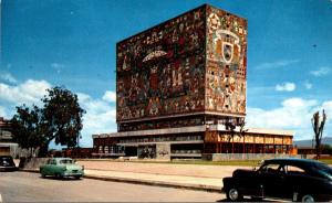 Mexico University City Library Ciudad University Of Mexico