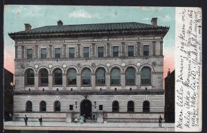 New Jersey ~ Public Library NEWARK Und/B pm1909 Vintage