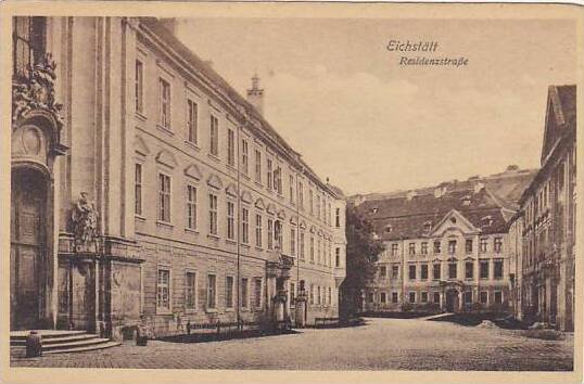 Germany Eichstaett Residenzstrasse 1917